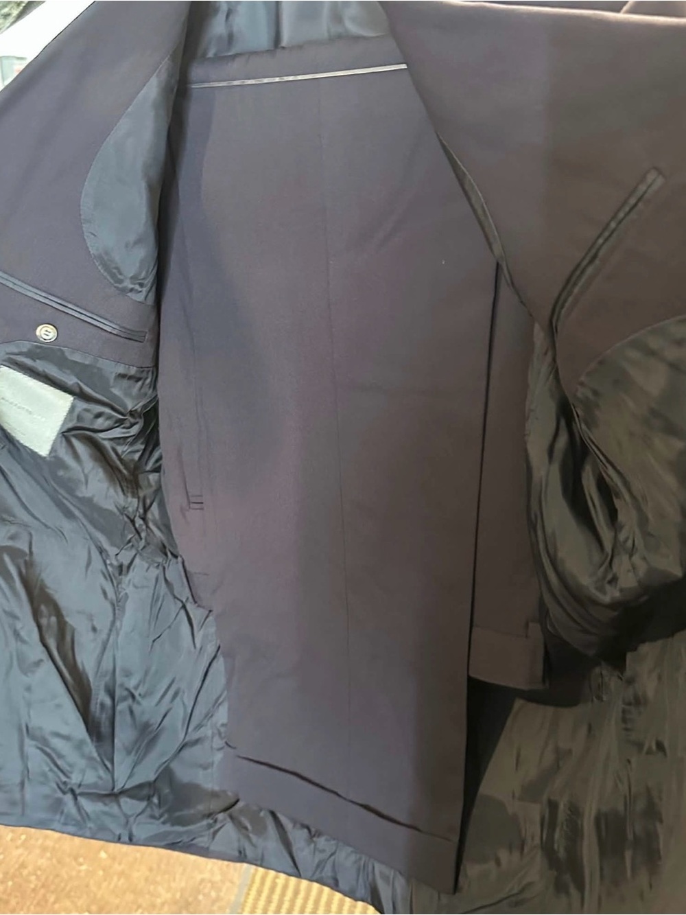Marzotto black suit